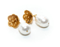 Olivia Pearl Drop Earrings