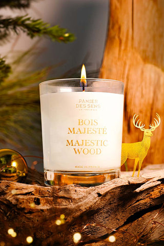 MAJESTIC WOOD SCENTED CANDLE