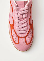 RIFE SEA PINK LEATHER SNEAKERS