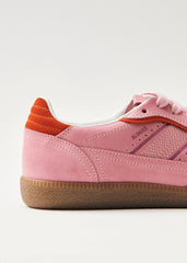 RIFE SEA PINK LEATHER SNEAKERS