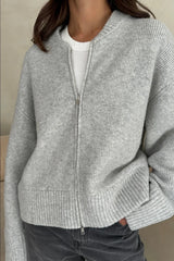 ZOEY ZIP CARDIGAN