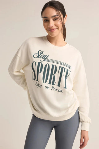 SPORTY SUNDAY SWEATSHIRT