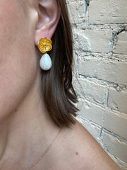 Olivia Pearl Drop Earrings