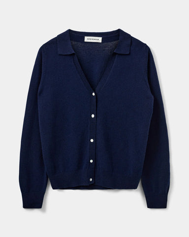 NAVY CARDIGAN