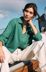 THE PERFECT LINEN  TOP