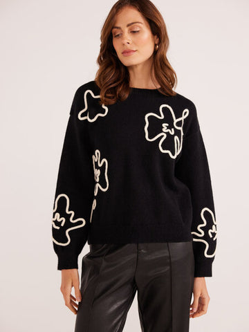 ISLA FLORAL KNIT JUMPER