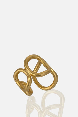 Gold Cuff Ring